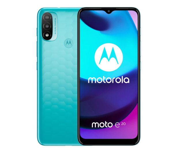 MOTOROLA Moto E20 2/32GB Niebieski - 681067 - zdjęcie